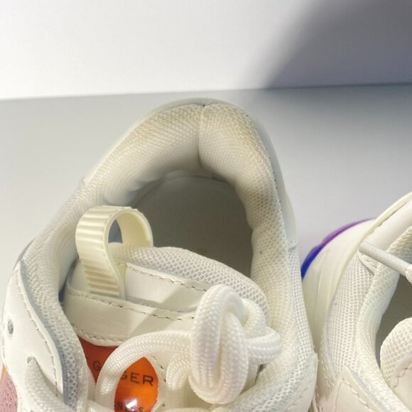 NWOT Kurt Geiger London Lettie Rainbow Platform Sneakers, size 36.5 - Picture 9 of 11